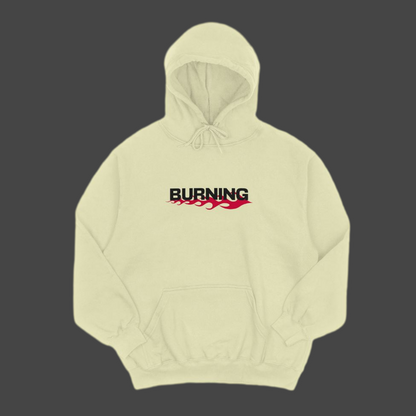 Burning Rose Oversized Hoodie