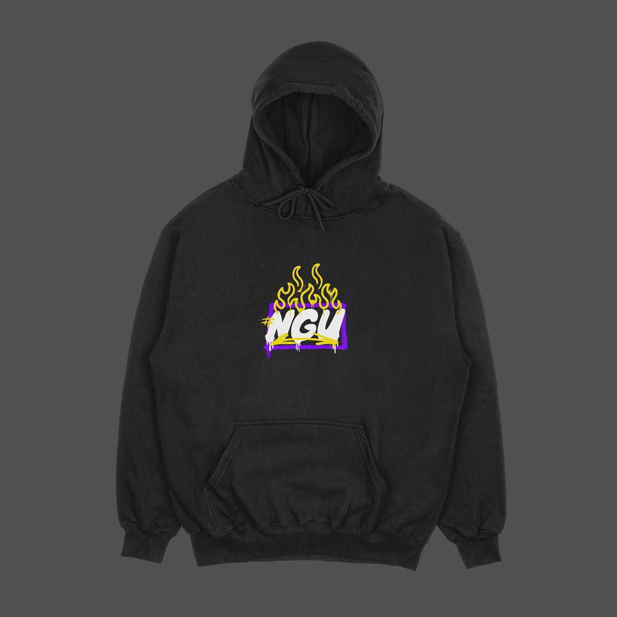 NeverGiveUp Oversized Hoodie